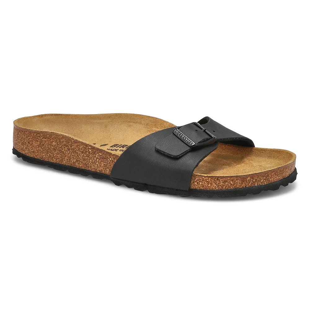 Women's Madrid Birko-Flor 1 Strap Narrow Sandal