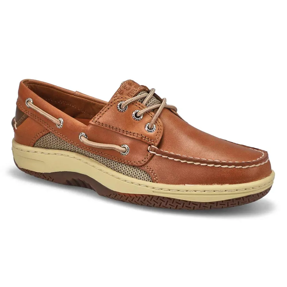 Men's Billfish 3-Eye Boat Shoe - Dark Tan