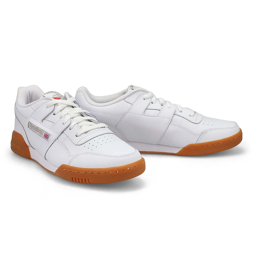 Men's Workout Plus Sneaker - White/ Gum