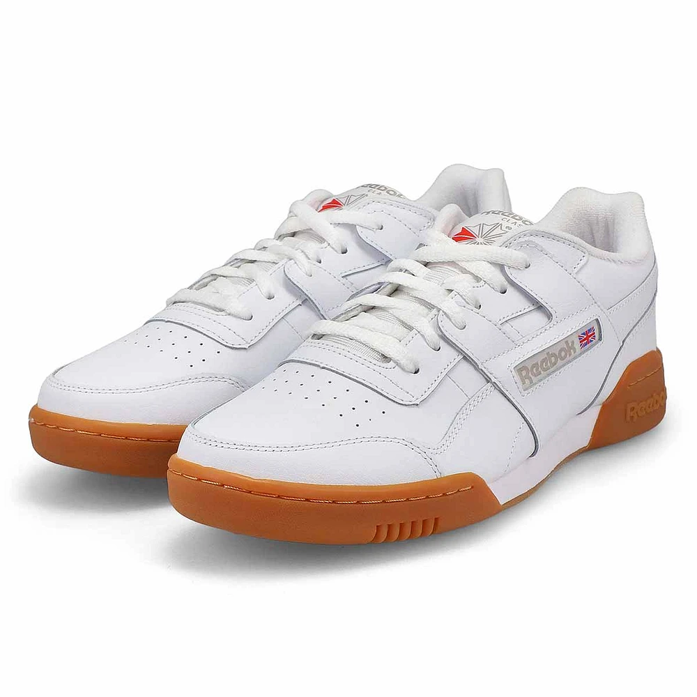 Men's Workout Plus Sneaker - White/ Gum