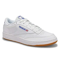 Baskets à lacets CLUB C 85, blanc/gris, hommes