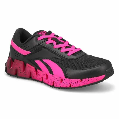 Grls Zig Dynamica 2.0 Sneaker- Pink/Black