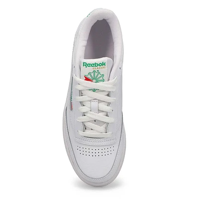 Baskets à lacets CLUB C 85, blanc/gris pâle, femme