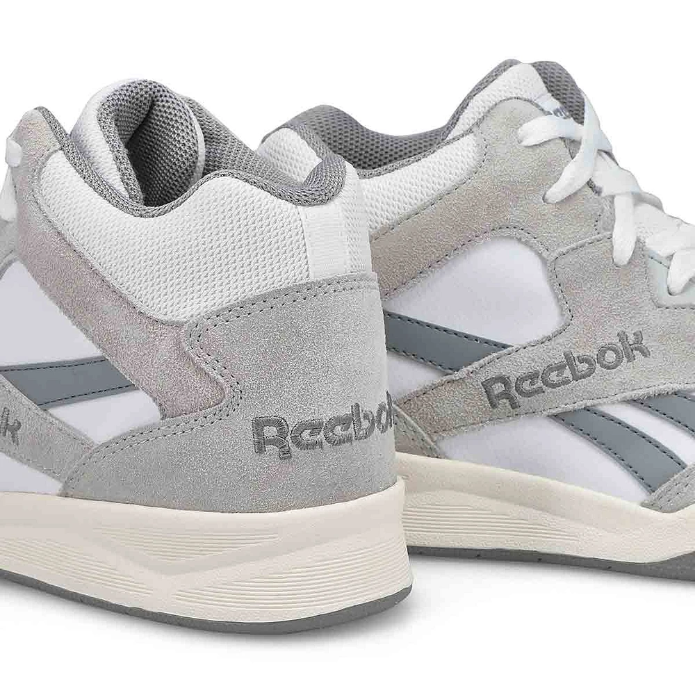 Men's Royal BB4500 H12 Hi Top Sneaker - White/Grey