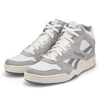 Men's Royal BB4500 H12 Hi Top Sneaker - White/Grey