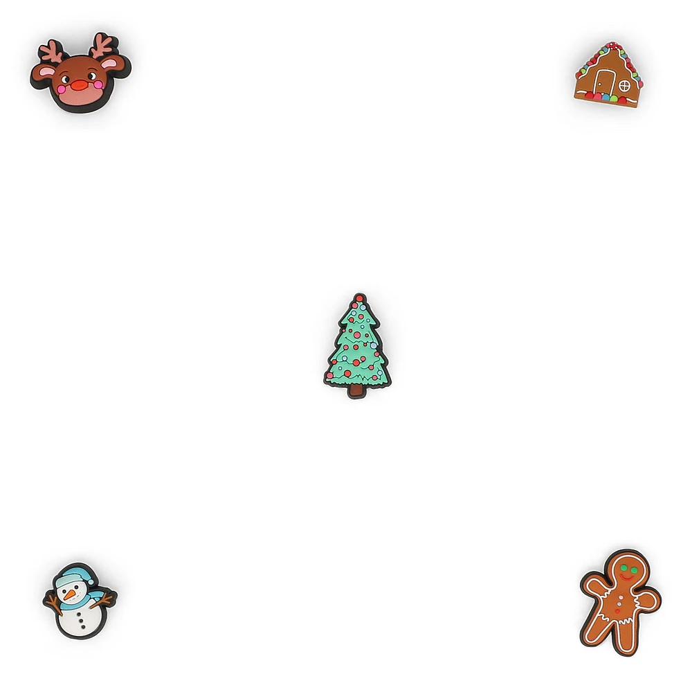 Jibbitz Cutie Christmas 5 Pack