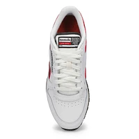 Men's Classic Leather Sneaker -White/Grey/Gum