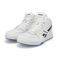 Kids'  BB4500 Mid High Top Sneaker - White/Navy/Ic