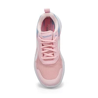 Girls'  Rush Runner Lace Up Sneaker - Frosted Berr