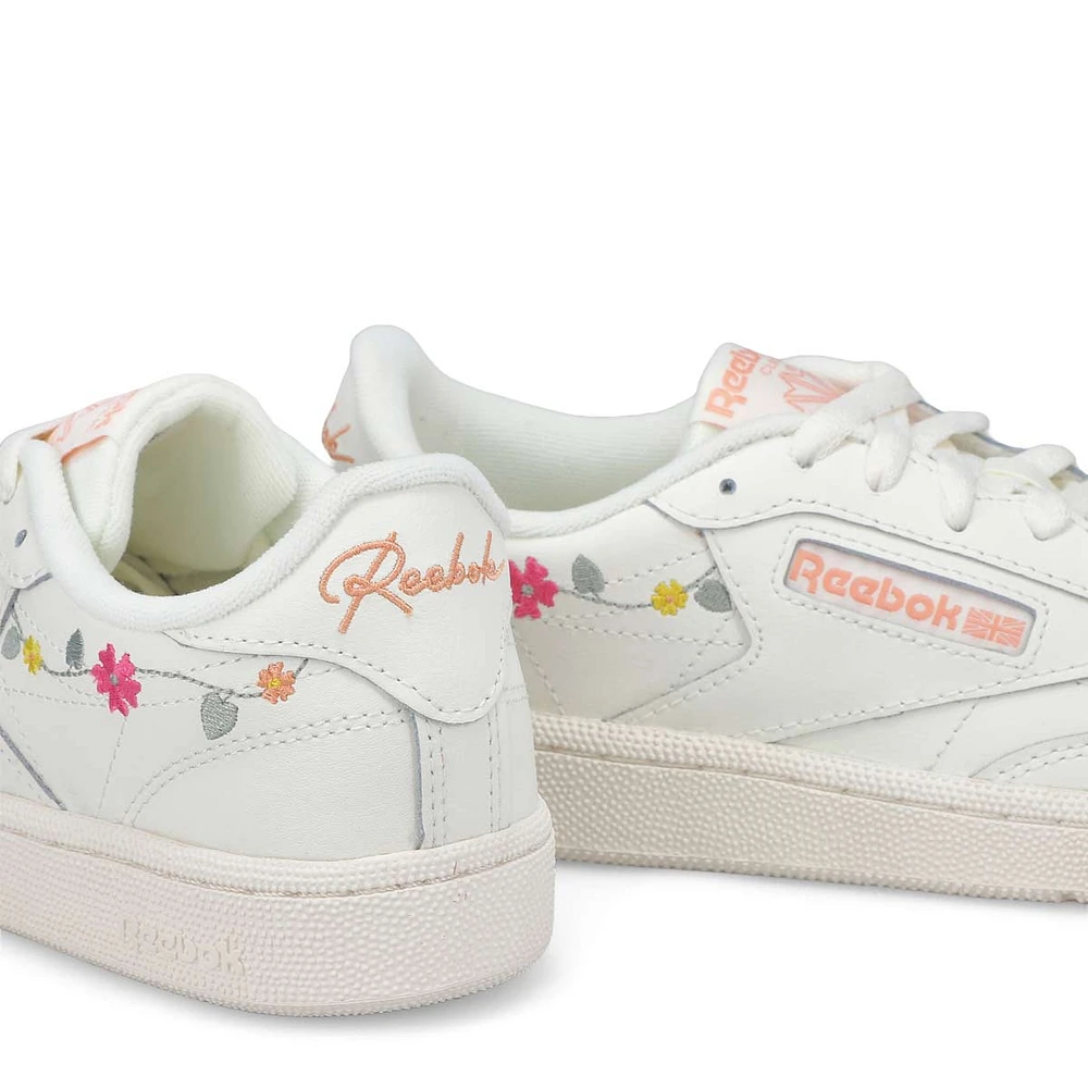 Women's  Club C 85 Vintage Daisies Lace Up Sneaker