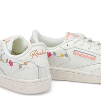 Women's  Club C 85 Vintage Daisies Lace Up Sneaker