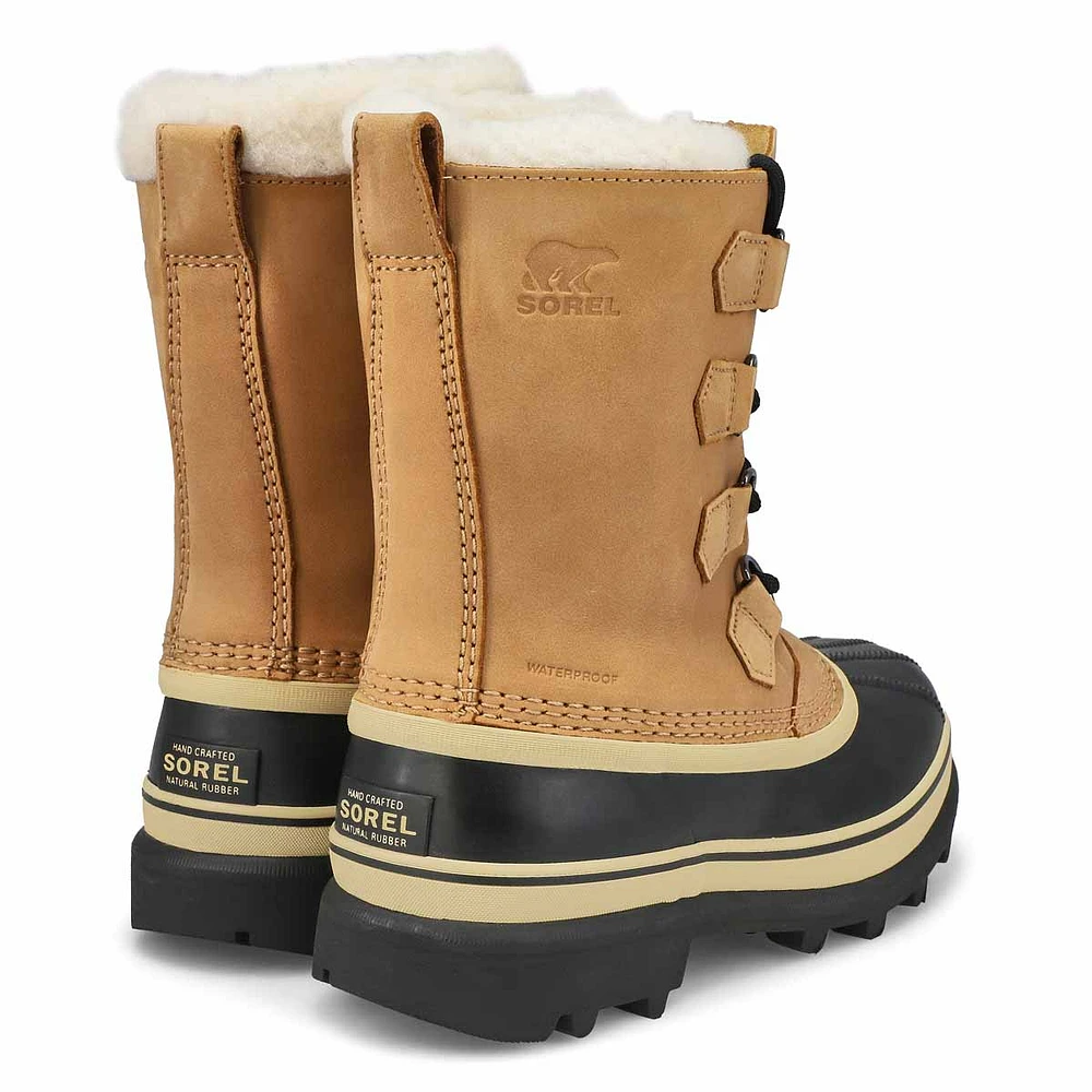 Women's CARIBOU buff waterproof winter boots