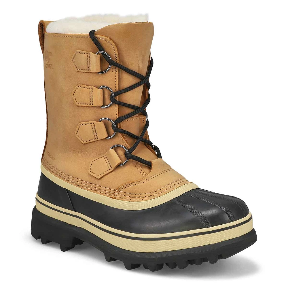 Women's CARIBOU buff waterproof winter boots