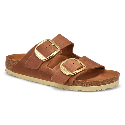 Women's Arizona Big Buckle Leather 2-Strap Narrow
