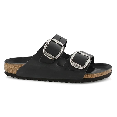 Women's Arizona Big Buckle Leather 2-Strap Narrow