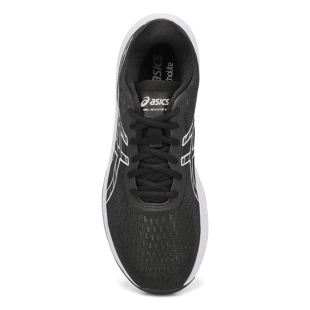 Men's Gel-Excite 9 Wide Sneaker - Black/White