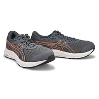 Baskets à lacets GEL CONTEND 8, gris/orange, homme