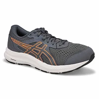 Baskets à lacets GEL CONTEND 8, gris/orange, homme