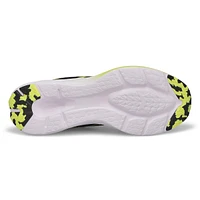 Mens Versablast 3 Lace Up Sneaker - Black/Yellow