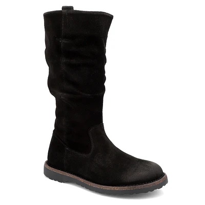 Women's Luton Knee High Casual Boot - Black