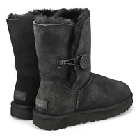 Women's Bailey Button II Sheepskin Boot - Black