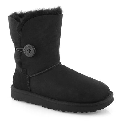 Women's Bailey Button II Sheepskin Boot - Black