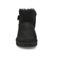 Botte MINI BAILEY BUTTON II, noir, femmes