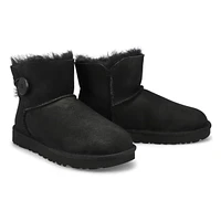 Women's Mini Bailey Button II Boot - Black