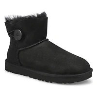 Botte MINI BAILEY BUTTON II, noir, femmes