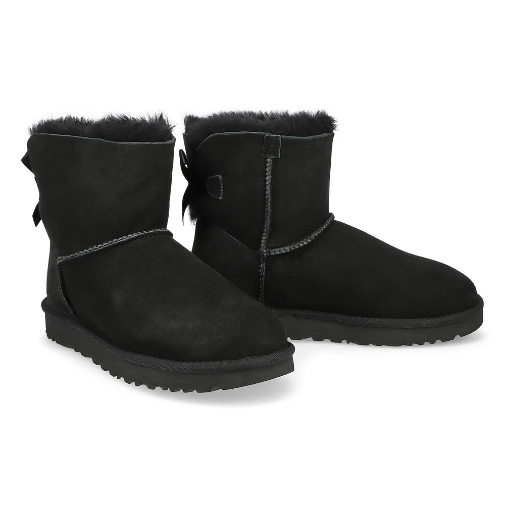 Women's Mini Bailey Bow II Boot - Black