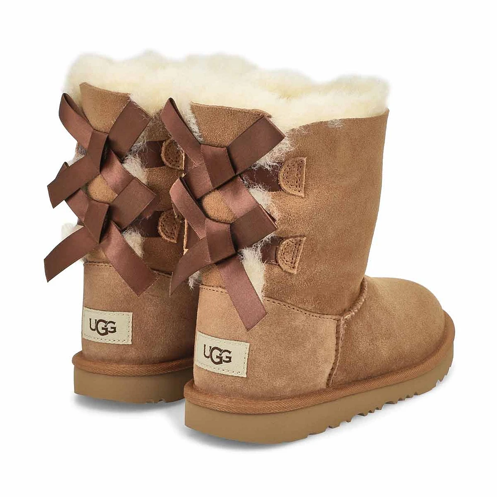 Bottes BAILEY BOW II, mouton noir, filles