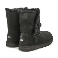 Girl's Bailey Button II Sheepskin Boot - Black