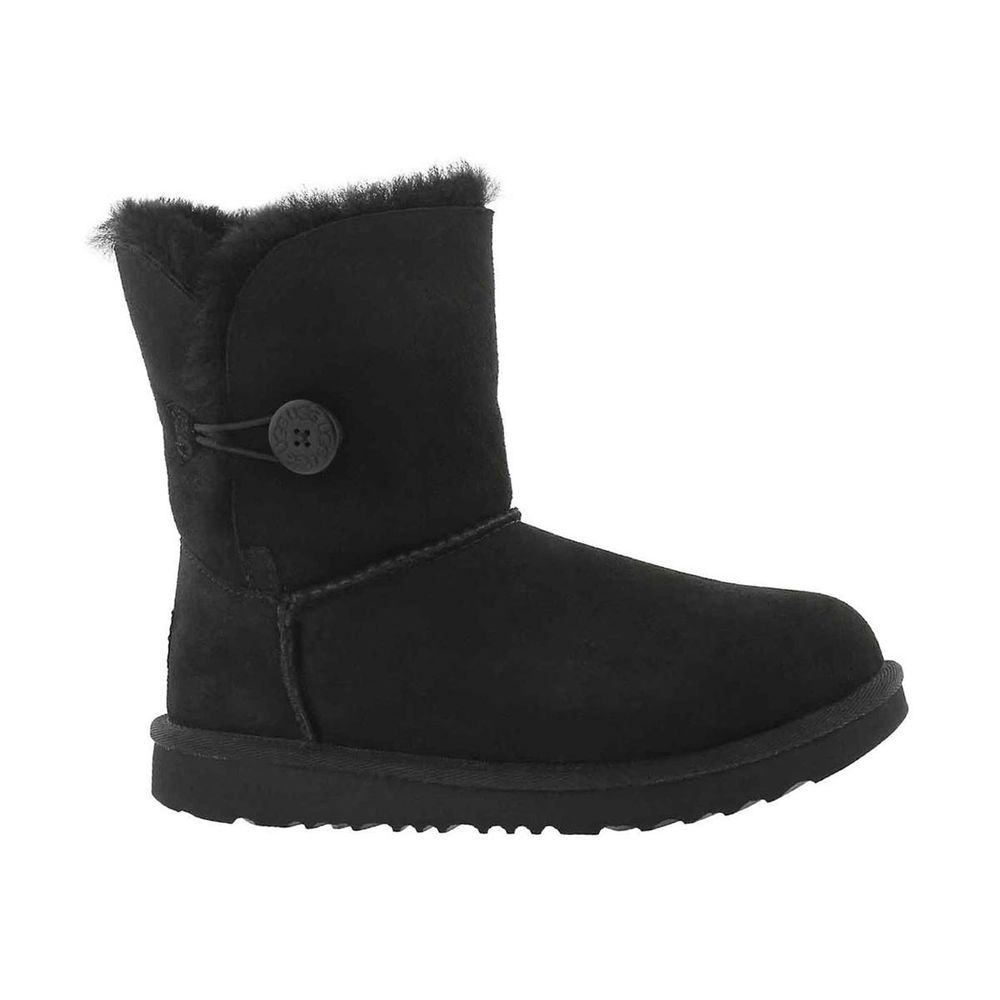 Girl's Bailey Button II Sheepskin Boot - Chestnut