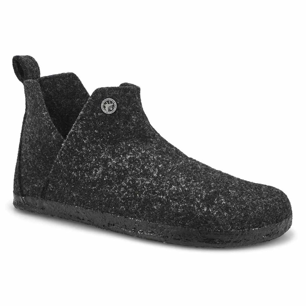 Women's Andermatt Shearling Narrow Slipper - Anthr