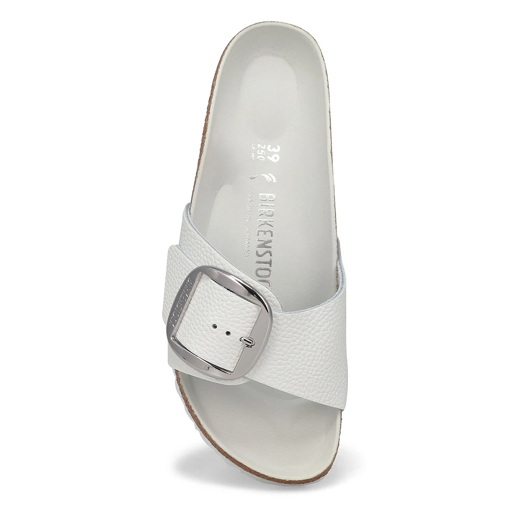 Sandale Ã©troite Ã  1 bride MADRID BIG BUCKLE, noir,