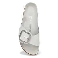 Sandale Ã©troite Ã  1 bride MADRID BIG BUCKLE, noir,