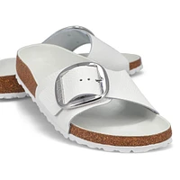 Sandale Ã©troite Ã  1 bride MADRID BIG BUCKLE, noir,