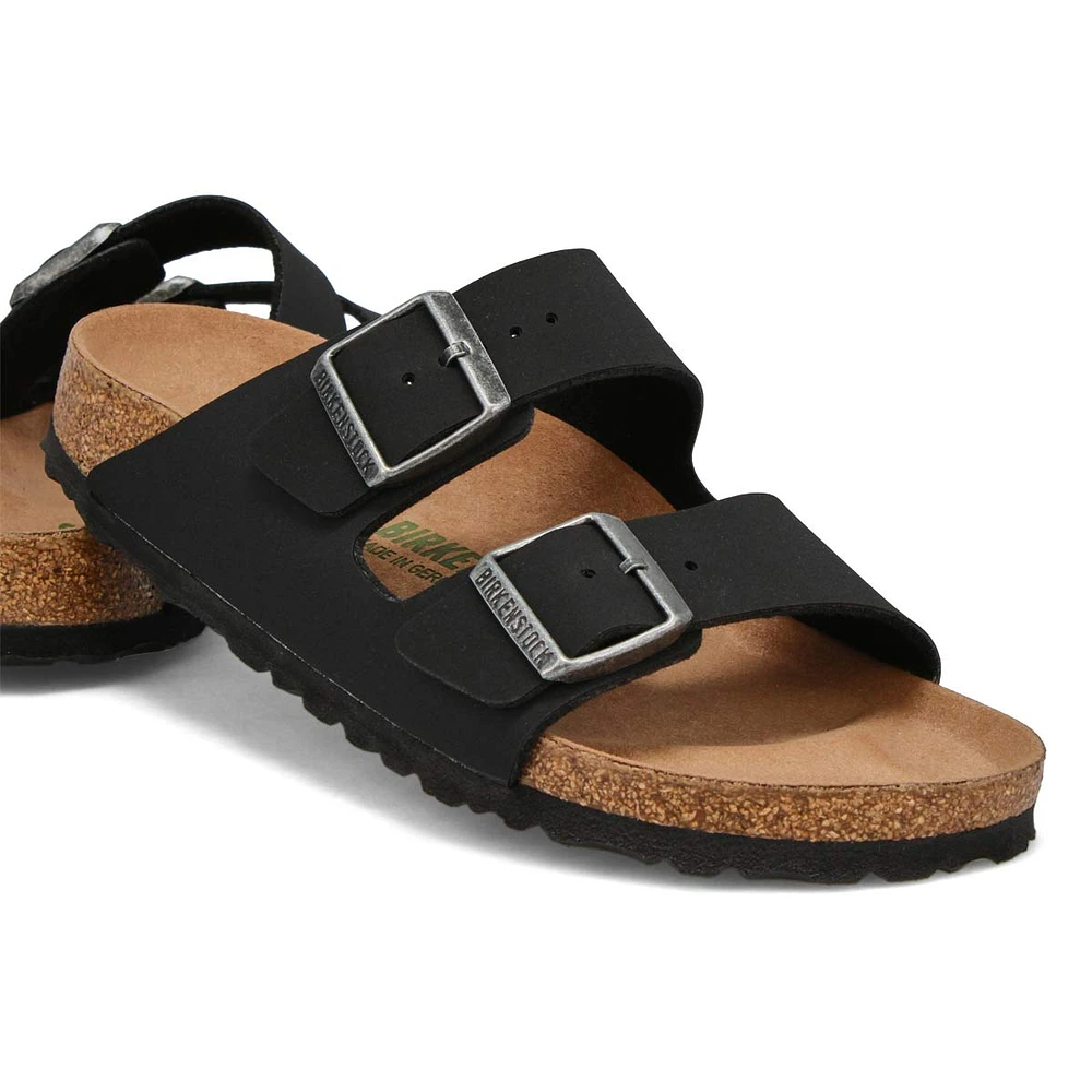 Women's Arizona Vegan Narrow Sandal - Black