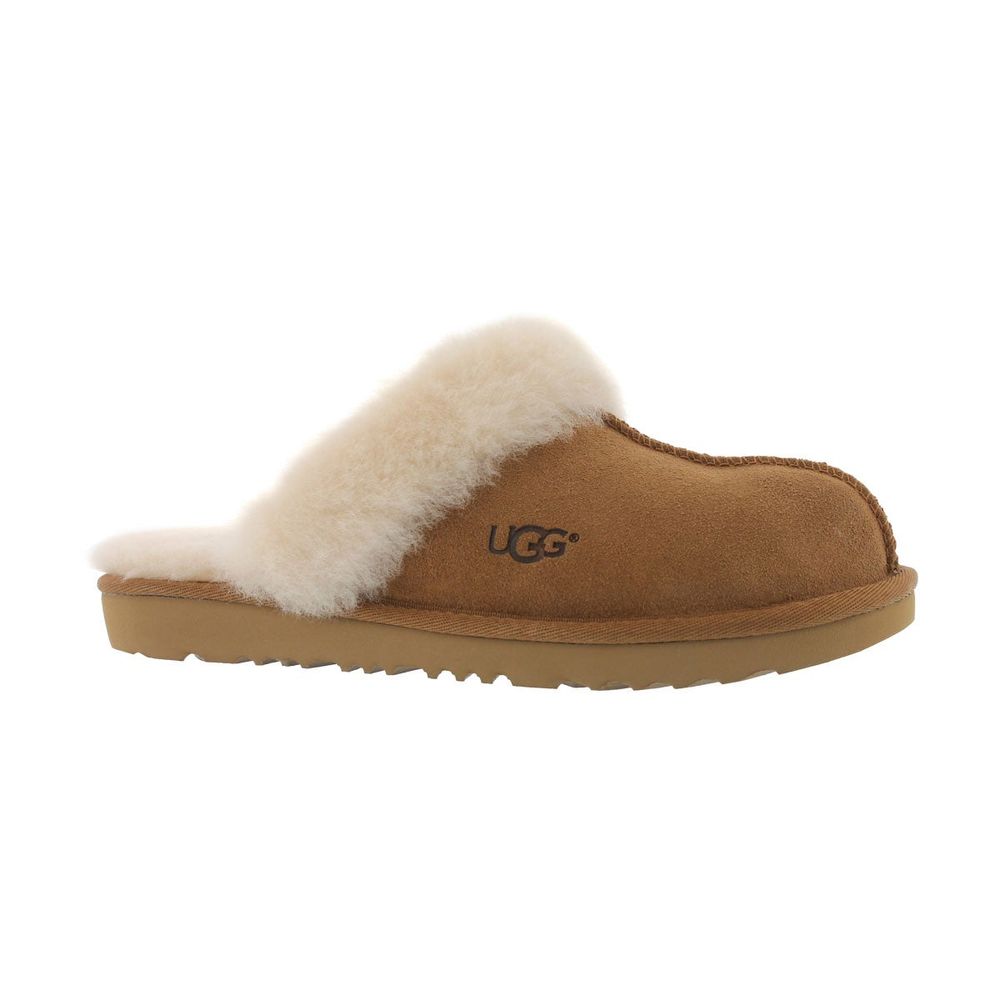 Girl's Cozy II Sheepskin Slipper - Chestnut