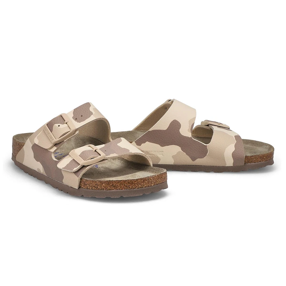 Women's Arizona Birko-Flor Narrow Sandal -Taupe Ca