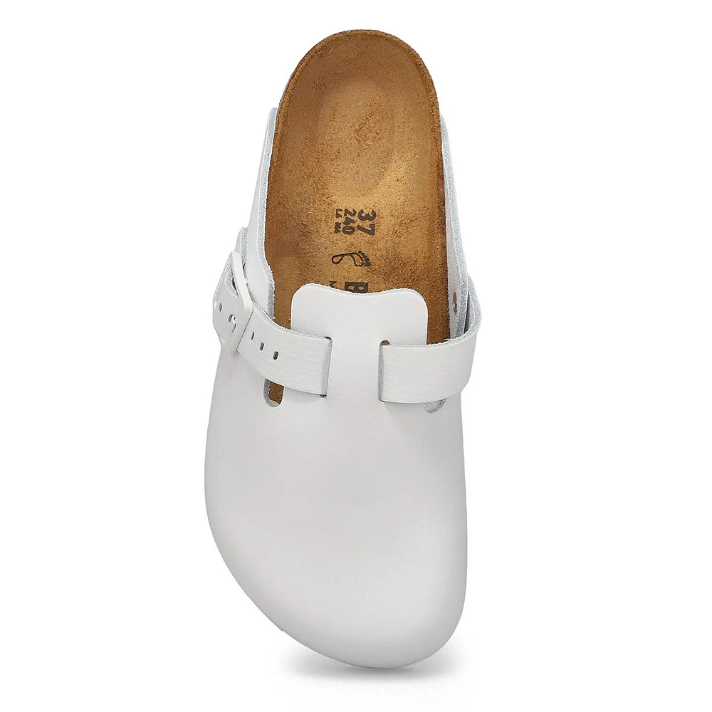 Women's Boston Pro Slip On Clog - White