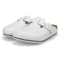 Women's Boston Pro Slip On Clog - White