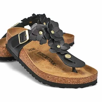 Women's Gizeh Flowers Thong Sandal