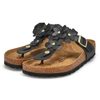 Women's Gizeh Flowers Thong Sandal