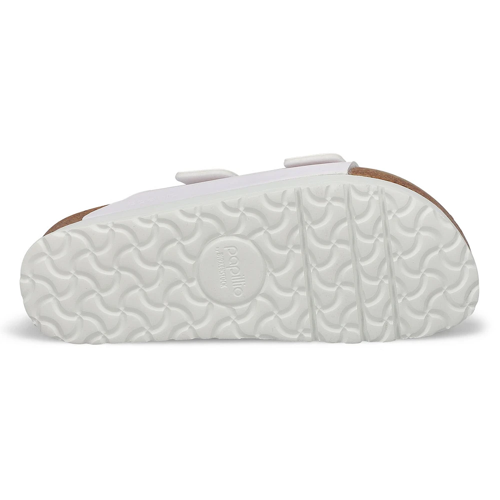Sandale étroite ARIZONA BIRKO-FLOR 2-STRAP VEGAN P