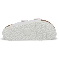 Sandale étroite ARIZONA BIRKO-FLOR 2-STRAP VEGAN P