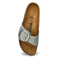 Women's Madrid Big Buckle 1 Strap Narrow Sandal