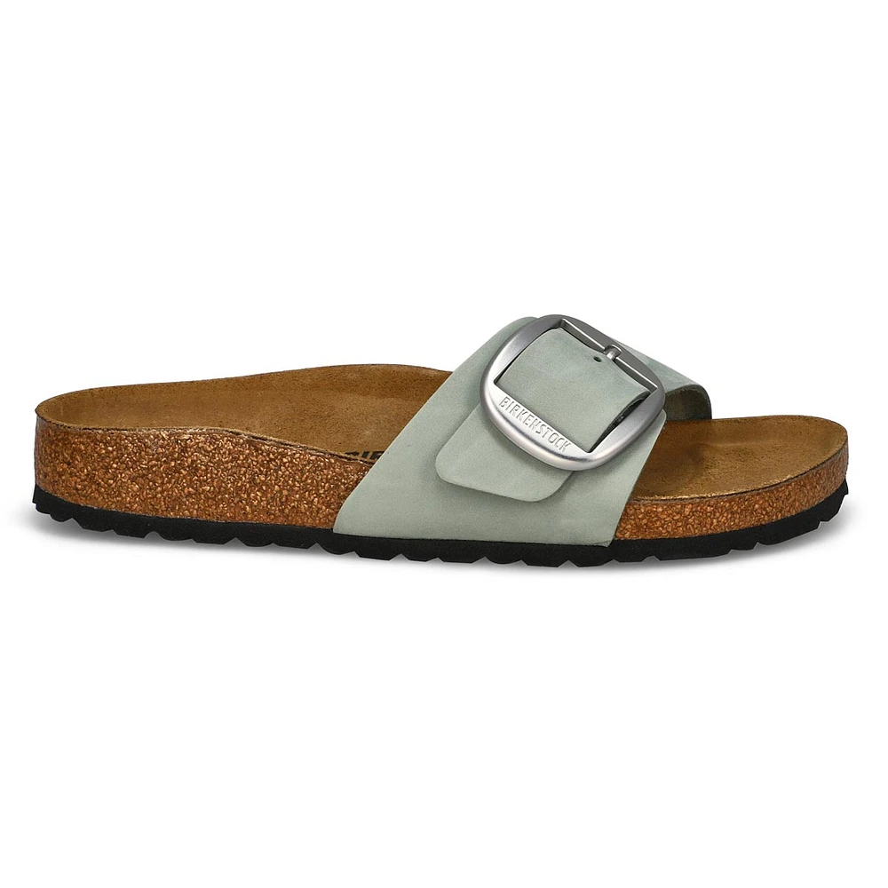 Women's Madrid Big Buckle 1 Strap Narrow Sandal