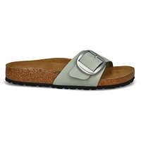 Women's Madrid Big Buckle 1 Strap Narrow Sandal
