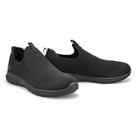 Women's Ultra Flex Slip Resistant Sneaker - Black